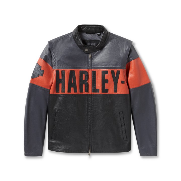 Giacca HARLEY-DAVIDSON in pelle convertibile Essential