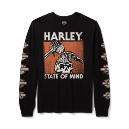 T-shirt a maniche lunghe H-D State of Mind