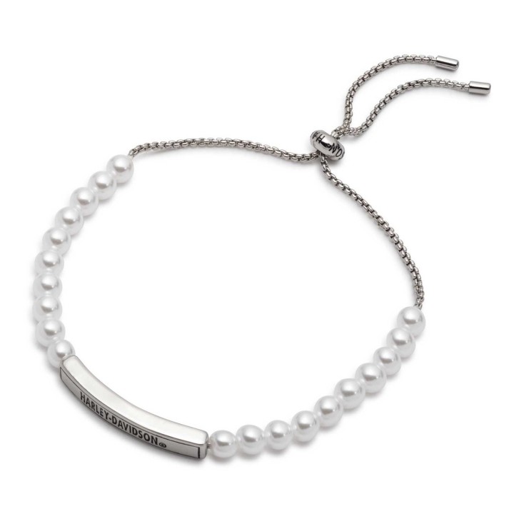 Set di due bracciali con perle e perline metalliche Harley-Davidson®