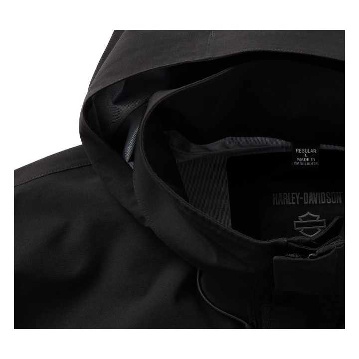 Giacca da pioggia Full Force colorazione black Harley-Davidson