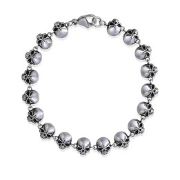 Bracciale TEMPEST con teschietto