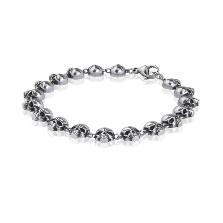 Bracciale TEMPEST con teschietto