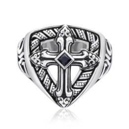 ANELLO CON CROCE CELTICA