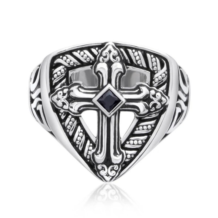ANELLO CON CROCE CELTICA