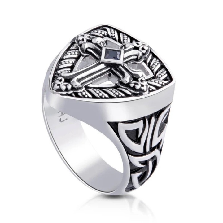 ANELLO CON CROCE CELTICA