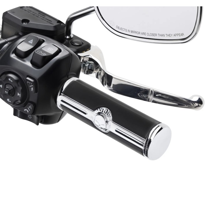 Manopole cromate Willie G Skull Codice articolo: 56100750