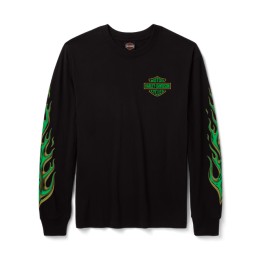 Maglietta a maniche lunghe da uomo H-D Skully McGee