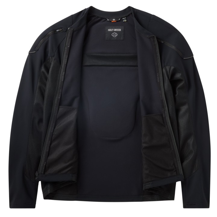 Giacca da moto Harley-Davidson Defiance da uomo con protezioni