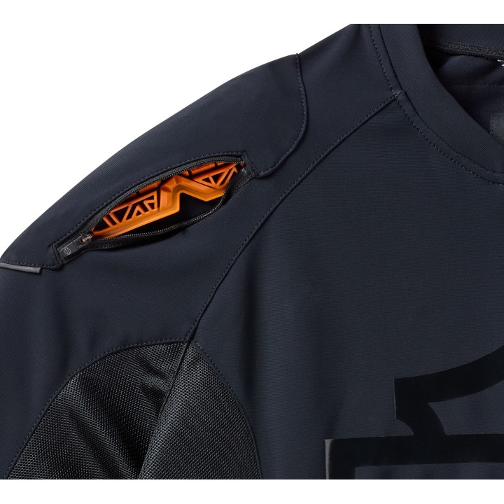 Giacca da moto Harley-Davidson Defiance da uomo con protezioni
