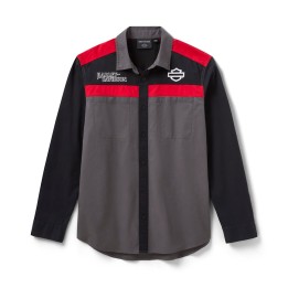 Camicia "meccanico" con prese d'aria Screamin' Eagle da uomo