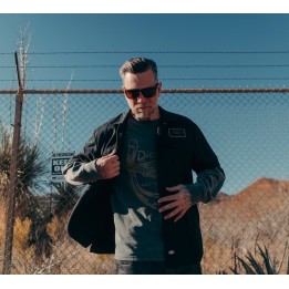 T-shirt Winged Horseshoe  a maniche lunghe Dickies® for Harley-Davidson ®