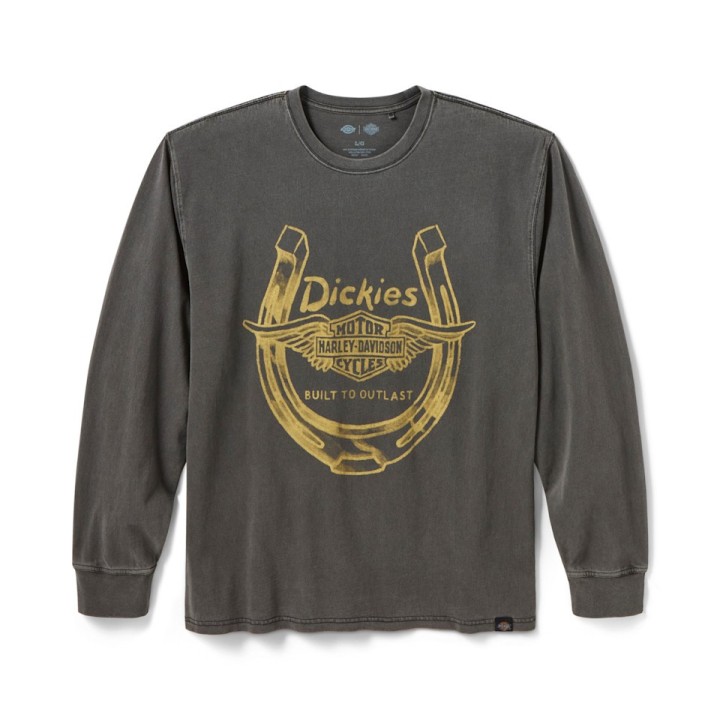 T-shirt Winged Horseshoe  a maniche lunghe Dickies® for Harley-Davidson ®