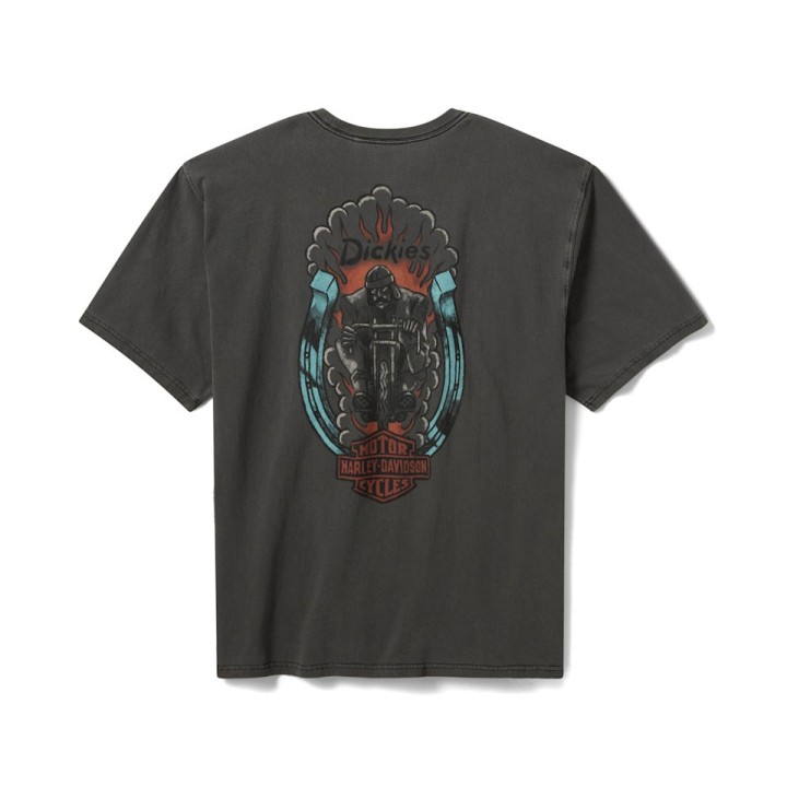 T-shirt DICKIES® for HARLEY-DAVIDSON® Moto Racer Heavyweight
