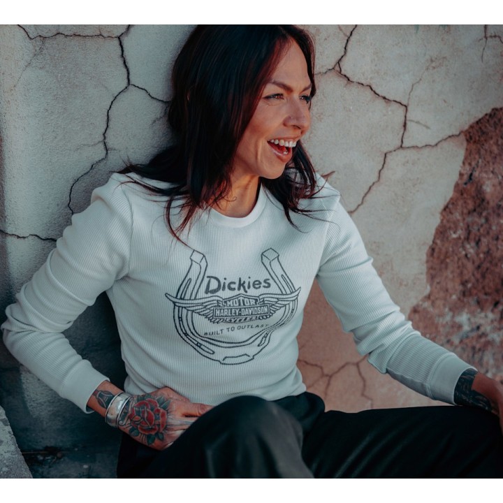 Maglia a maniche lunghe DICKIES® for Harley-Davidson® Winged Horseshoe