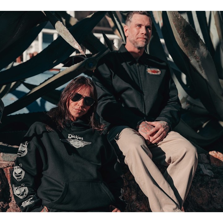 FELPA HORSESHOE DICKIES® FOR HARLEY-DAVIDSON® BLACK