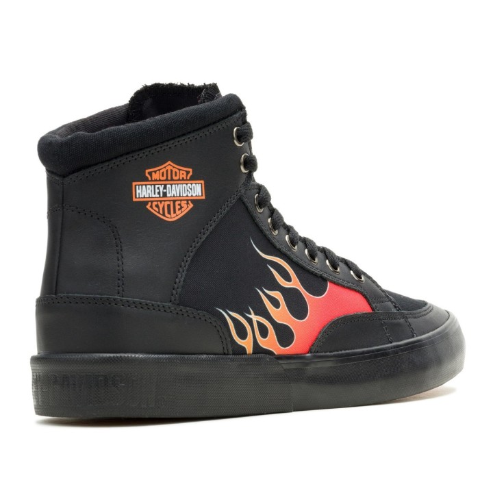 Sneakers da uomo Harley-Davidson® Nat Black FLAMES