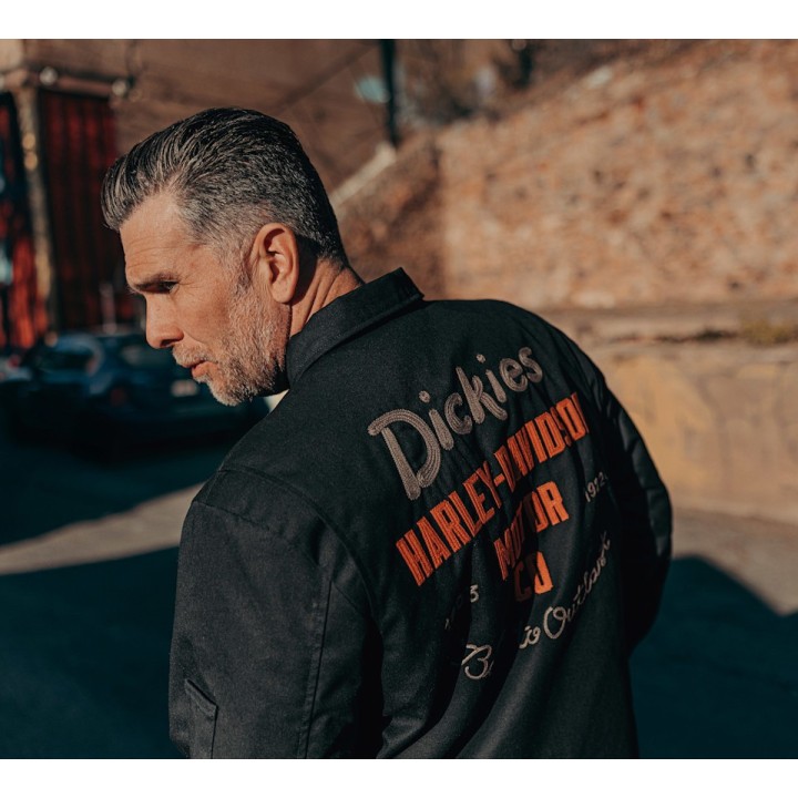 Giacca Eisenhower ®  for H-D® foderata trapuntata - Nero  foderata trapuntata - Nero