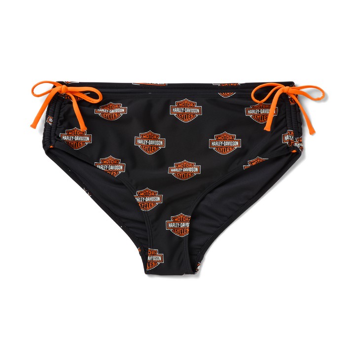 Slip mare da donna HD Swim B&S AOP con vita regolabile