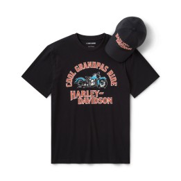 SET MAGLIETTA E CAPPELLINO "COOL GRANDPAS RIDE" H-D