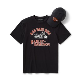 SET MAGLIETTA E CAPPELLINO " MITICO PAPA'" HARLEY-DAVIDSON