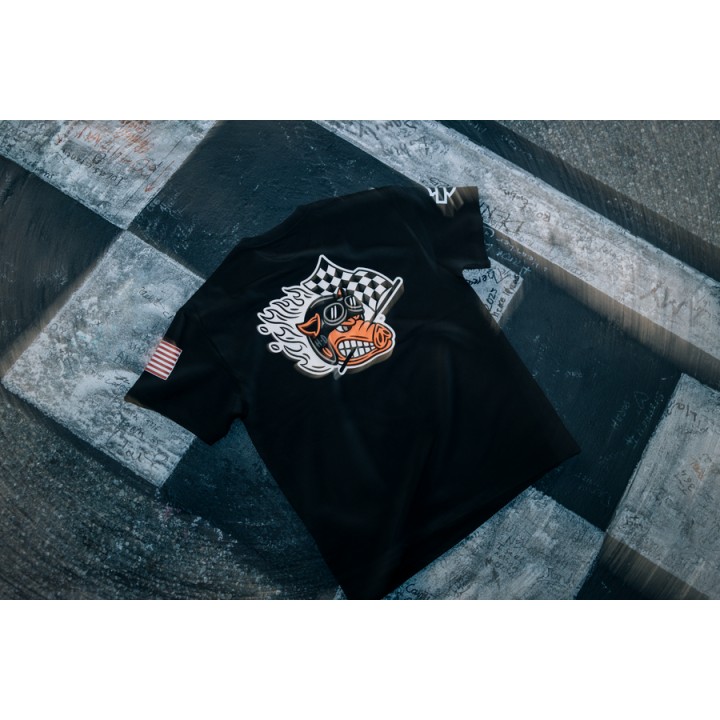 Maglietta Fast Johnnie Factory Racing - Harley Black