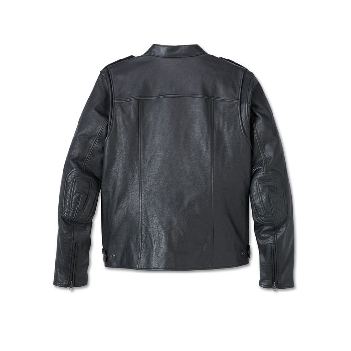 Giacca in pelle da uomo Harley-Davidson modello Captains System