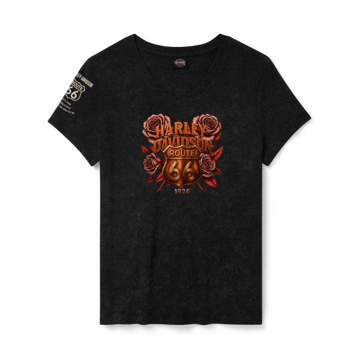 T-SHIRT DA DONNA H-D ROUTE 66