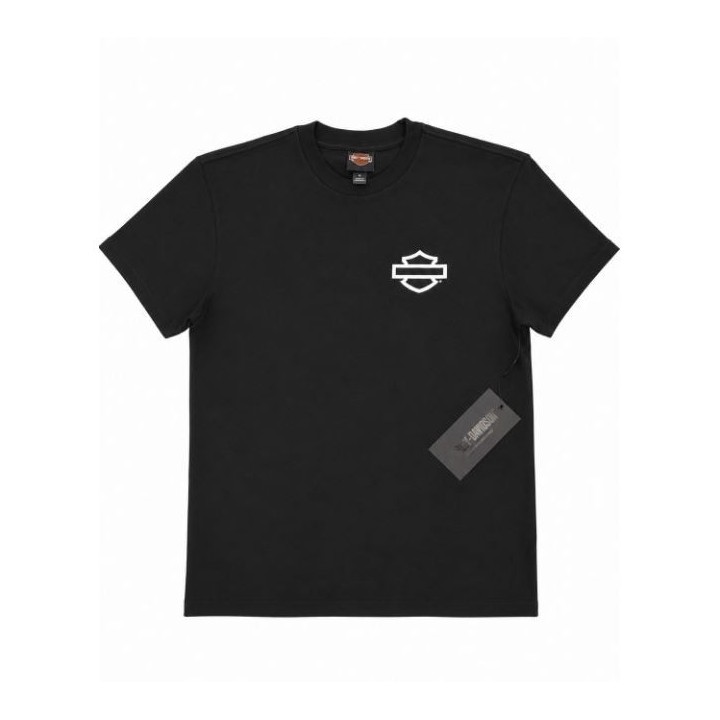 T-SHIRT DA UOMO LET'S F***ING RIDE nera Riferimento 96737-26VM