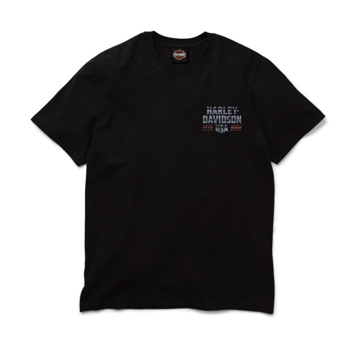 T-SHIRT  250TH ANNIVERSARY CHROME EAGLE