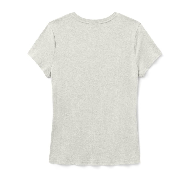 T-SHIRT CON SCOLLO A V 250TH ANNIVERSARY
