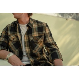 H-D LONG SLEVES PLAID SHIRT