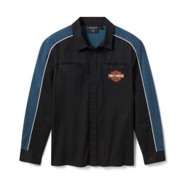 CAMICIA DA MECCANICO A MANICHE LUNGHE H-D