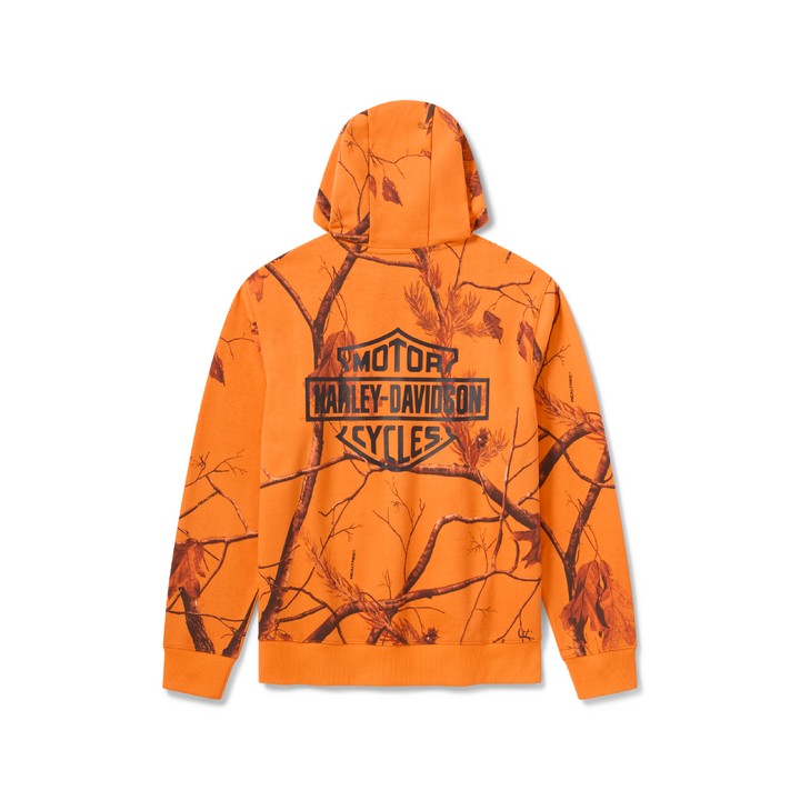 Felpa con cappuccio e zip da uomo Harley-Davidson® x Realtree®