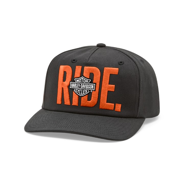 CAP-BB HARLEY-DAVIDSON  WOVEN RIDE BLACK