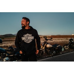 Felpa con cappuccio da uomo H-D Standard Bar & Shield - Harley Black