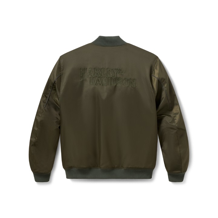JACKET-TEXTILE,MA1 BOMBER,GREE