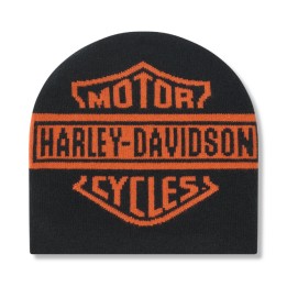 Berretto da uomo H-D Essential a blocchi di colore - Harley Black.