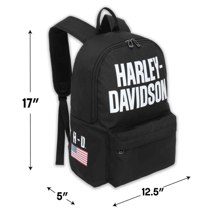 Zaino Harley-Davidson® con grafica American Flag