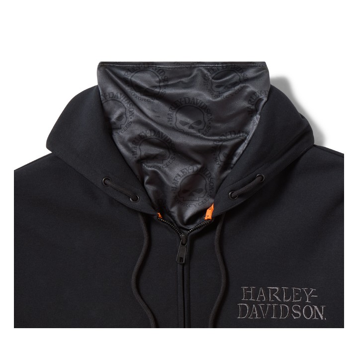 Felpa con zip Harley-Davidson Willie G Skull