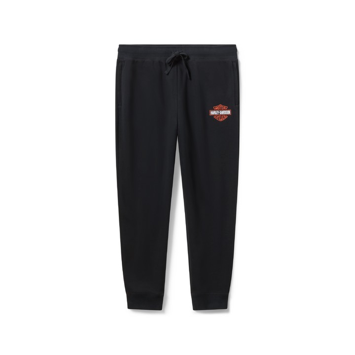 Pantaloni in pile Harley-Davidson Essential Bar & Shield neri