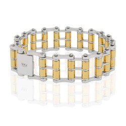 BRACCIALE BIKER A DOPPIA...