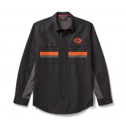 Camicia da uomo con prese...