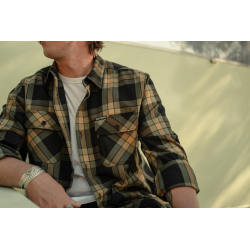 H-D LONG SLEVES PLAID SHIRT