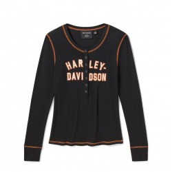MAGLIA HENLEY H-D ESSENTIAL